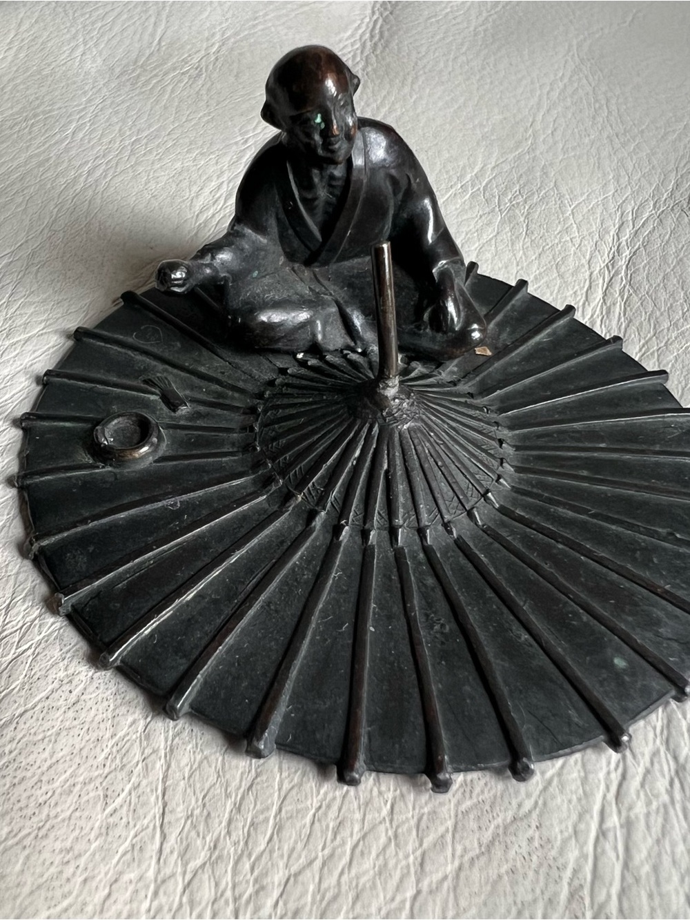 Vintage Japanese Mini Figurine Umbrella
